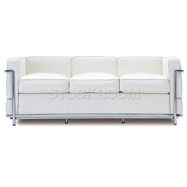 LC2 Petit Confort Style Sofa - 3 Seater
