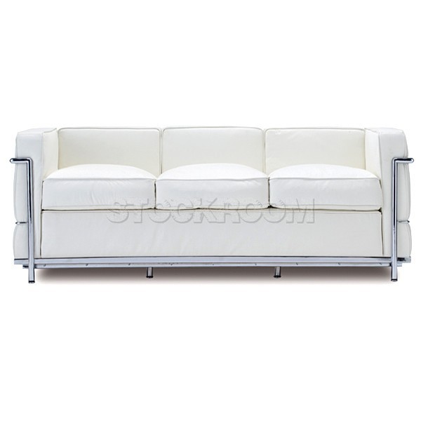 LC2 Petit Confort Style Sofa - 3 Seater