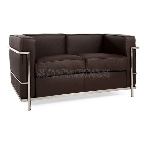 LC2 Petit Confort Style Sofa - 2 Seater