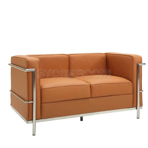 LC2 Petit Confort Style Sofa - 2 Seater