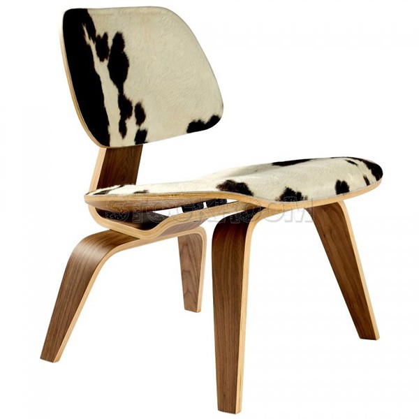 Charles Eames LCW Style Chair in Ponyhide