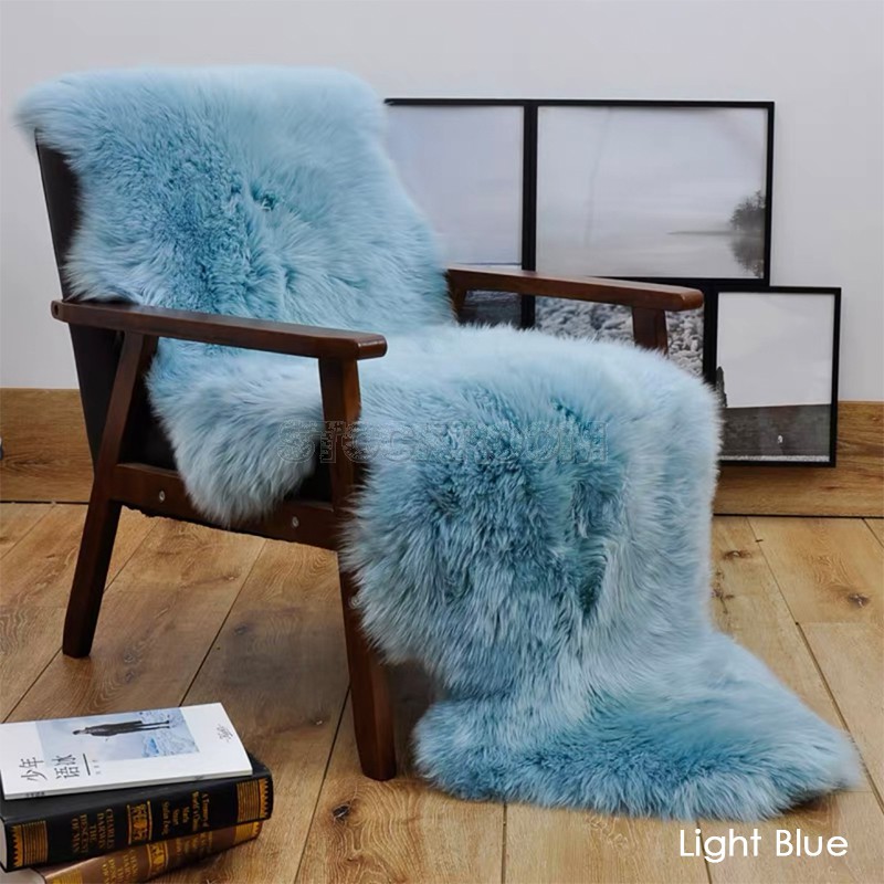 Leanne Style Sheepskin Throw/ Blanket