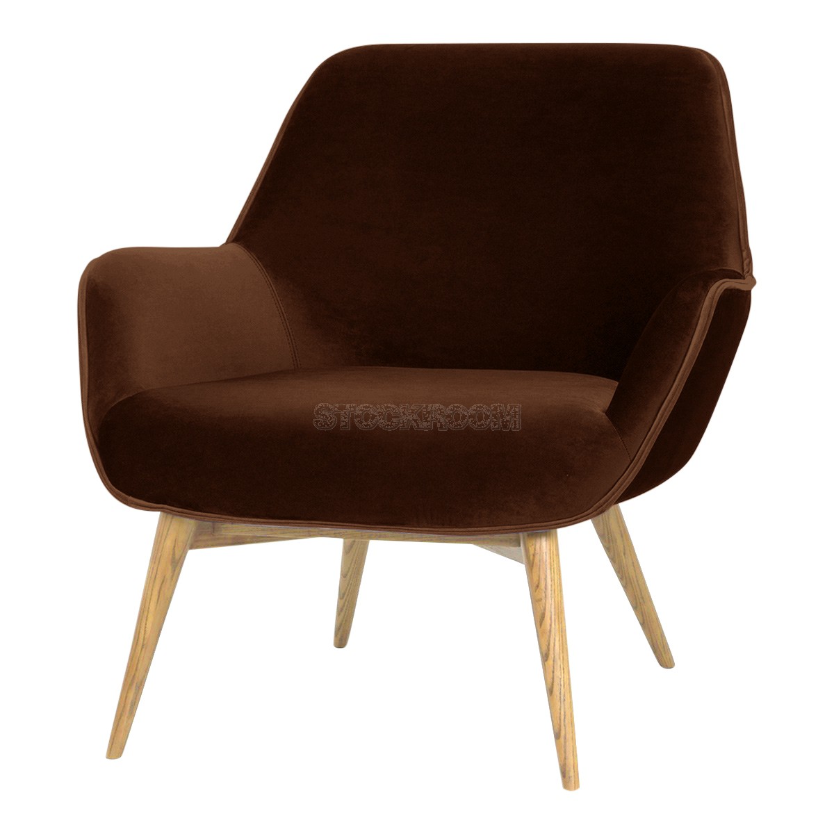 Leighton Luxury Fabric Armchair