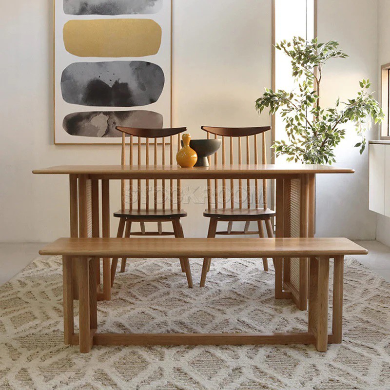 Lennox Solid Wood Dining Table