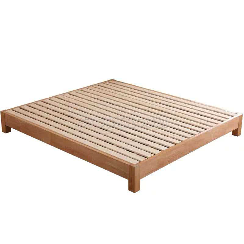 Lenova Contemporary Solid Wood Bed Frame
