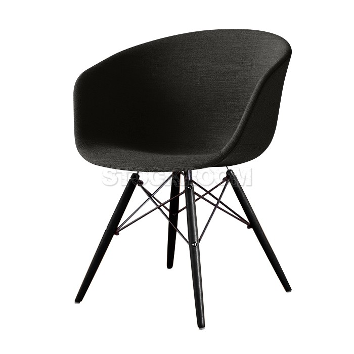 Leona Dining Armchair - Full Fabric Dining Chair