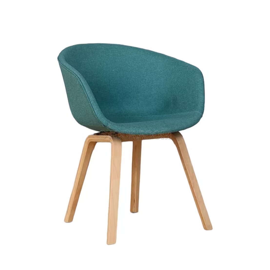 Leona II Fabric Armchair Dining Chair