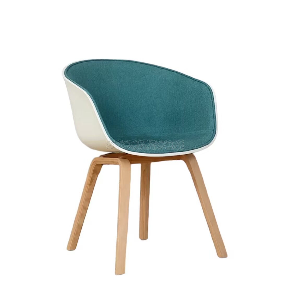 Leona II Fabric Armchair Dining Chair