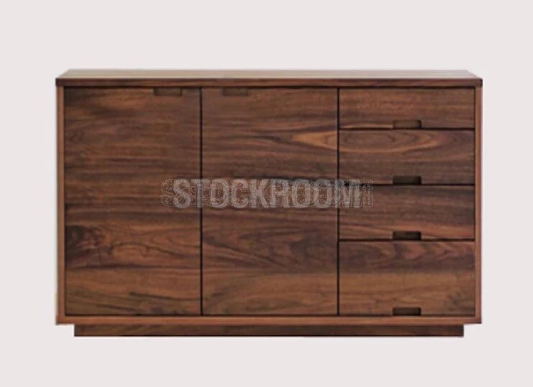 Lester Solid Oak Wood Cabinet / Sideboard