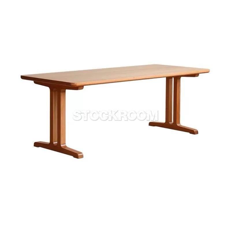 Liam Solid Wood Dining Table