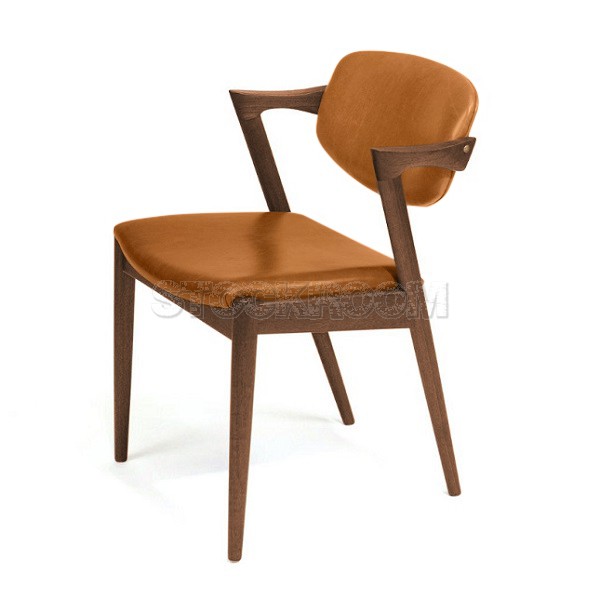 Kai Kristiansen Style Flap Back Dining Chair