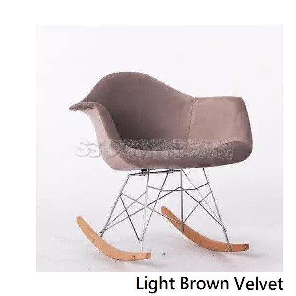 Stockroom Upholstered Fabric RAR Rocking Armchair 