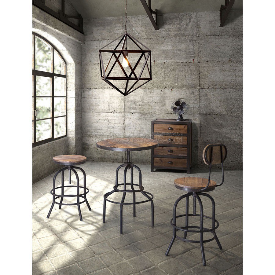 Loft Style Industrial Adjustable Bar Chair