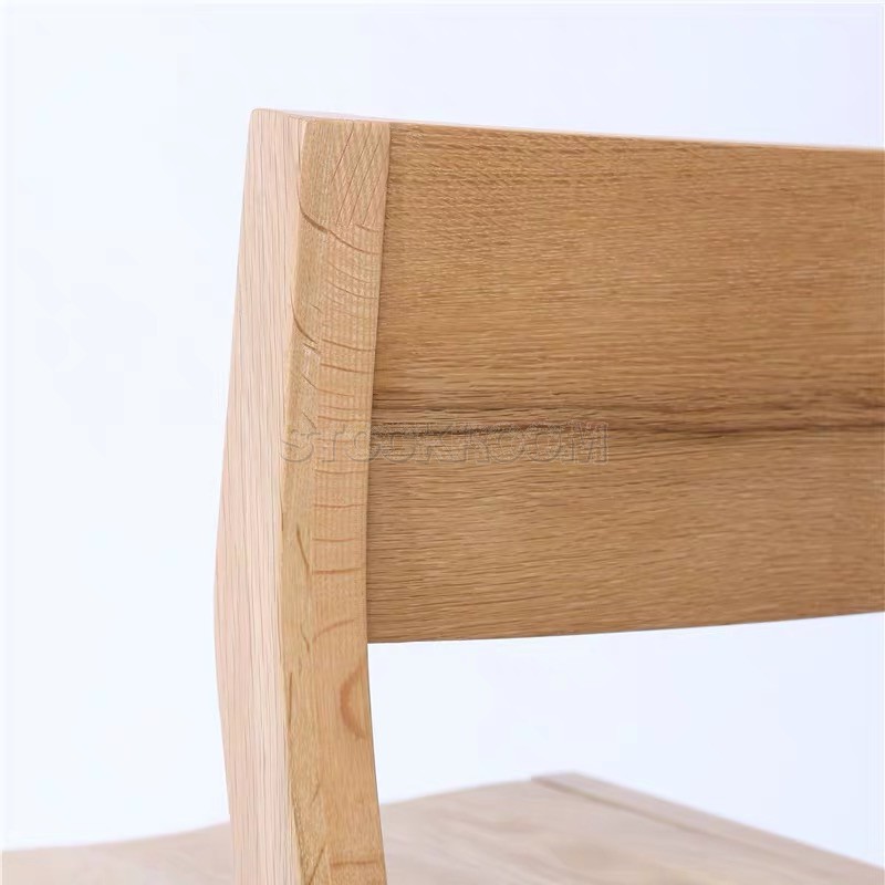 Logs Plus Solid Oak Chair