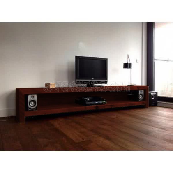 Lonny Solid Wood Coffee Table / TV Cabinet