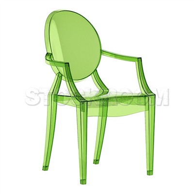 Louis Ghost style Armchair - Stackable