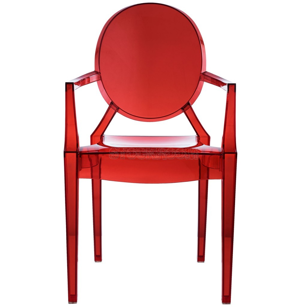 Louis Ghost style Armchair - Stackable