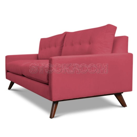 Lucas Fabric / Leather Sofa - 2 & 3 Seater