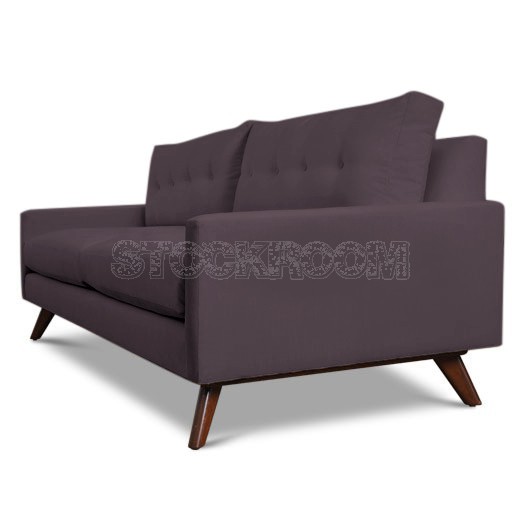 Lucas Fabric / Leather Sofa - 2 & 3 Seater