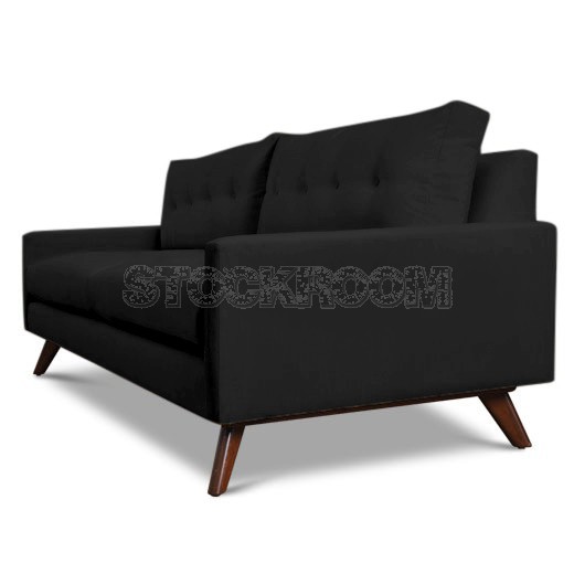 Lucas Fabric / Leather Sofa - 2 & 3 Seater