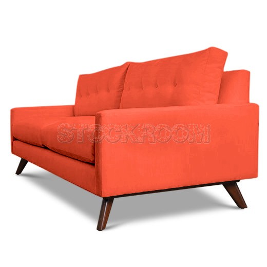 Lucas Fabric / Leather Sofa - 2 & 3 Seater