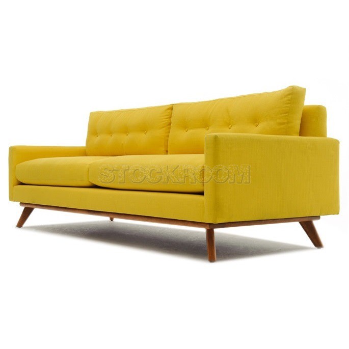 Lucas Fabric / Leather Sofa - 2 & 3 Seater