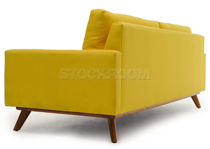Lucas Fabric / Leather Sofa - 2 & 3 Seater