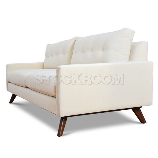 Lucas Fabric / Leather Sofa - 2 & 3 Seater