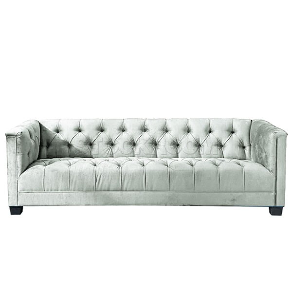 Lucille Velvet Fabric Sofa - 2 & 3 Seater