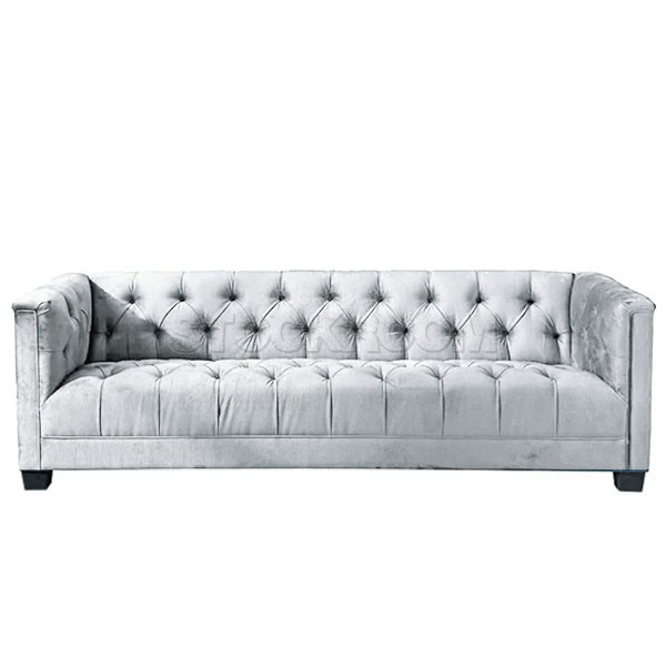 Lucille Velvet Fabric Sofa - 2 & 3 Seater