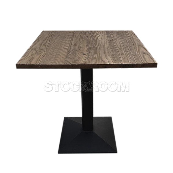 Ludwig Industrial Loft Style Square Table