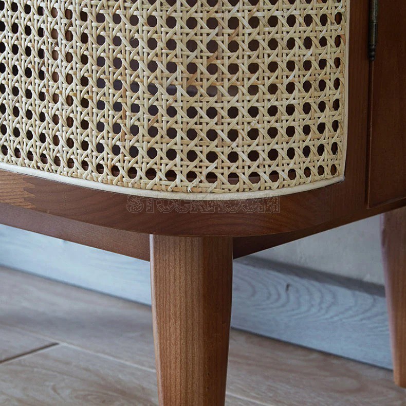 Lumini Rattan Shoe Cabinet