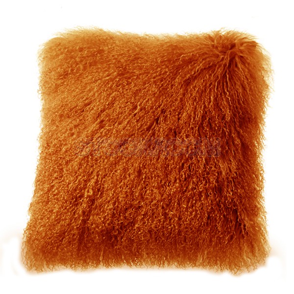 Mongolian Lamb Fur Cushion
