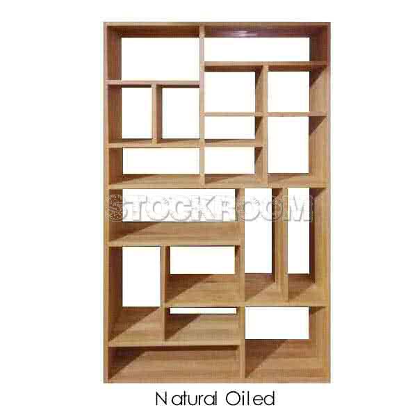 Majestic Solid Oak Wood Bookshelves
