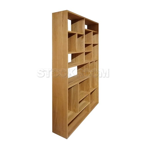 Majestic Solid Oak Wood Bookshelves