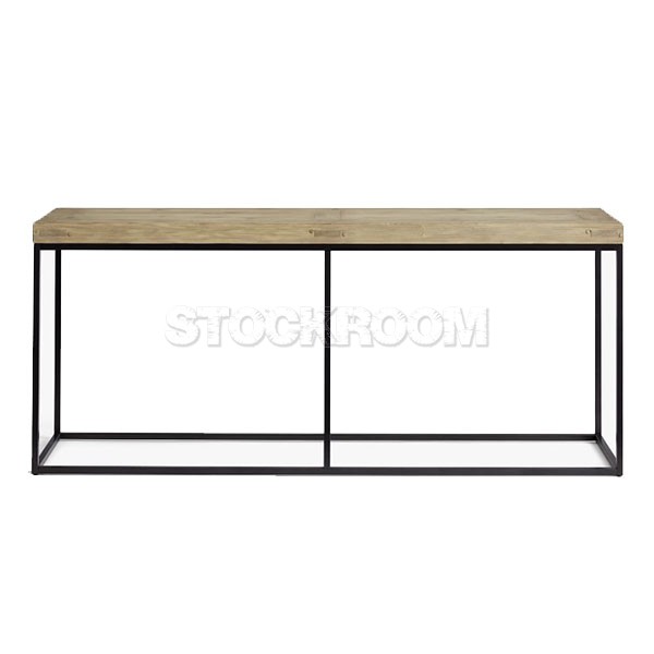 Malcolm Industrial Console Table