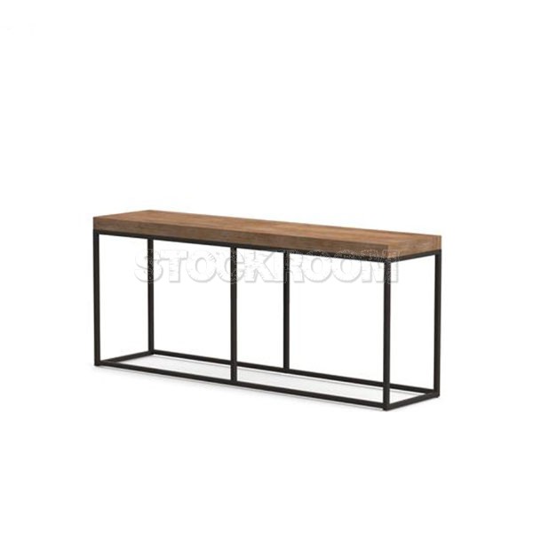 Malcolm Industrial Console Table