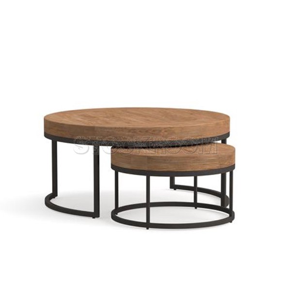 Malcolm Round Nesting Coffee Table