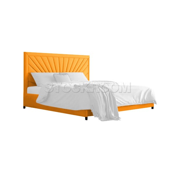 Mandi Fabric Upholstered Bed Frame