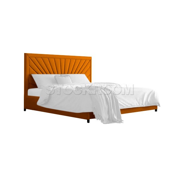 Mandi Fabric Upholstered Bed Frame