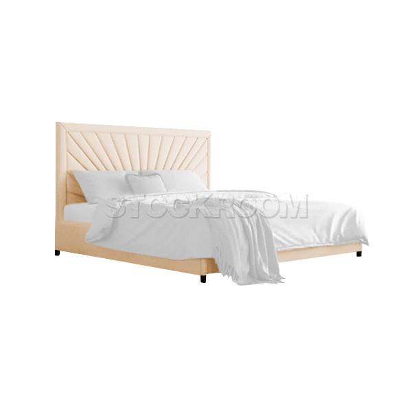 Mandi Fabric Upholstered Bed Frame