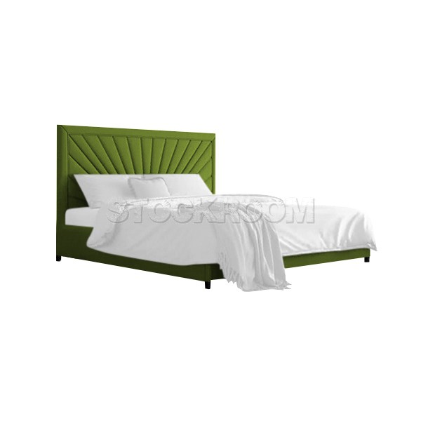 Mandi Fabric Upholstered Bed Frame