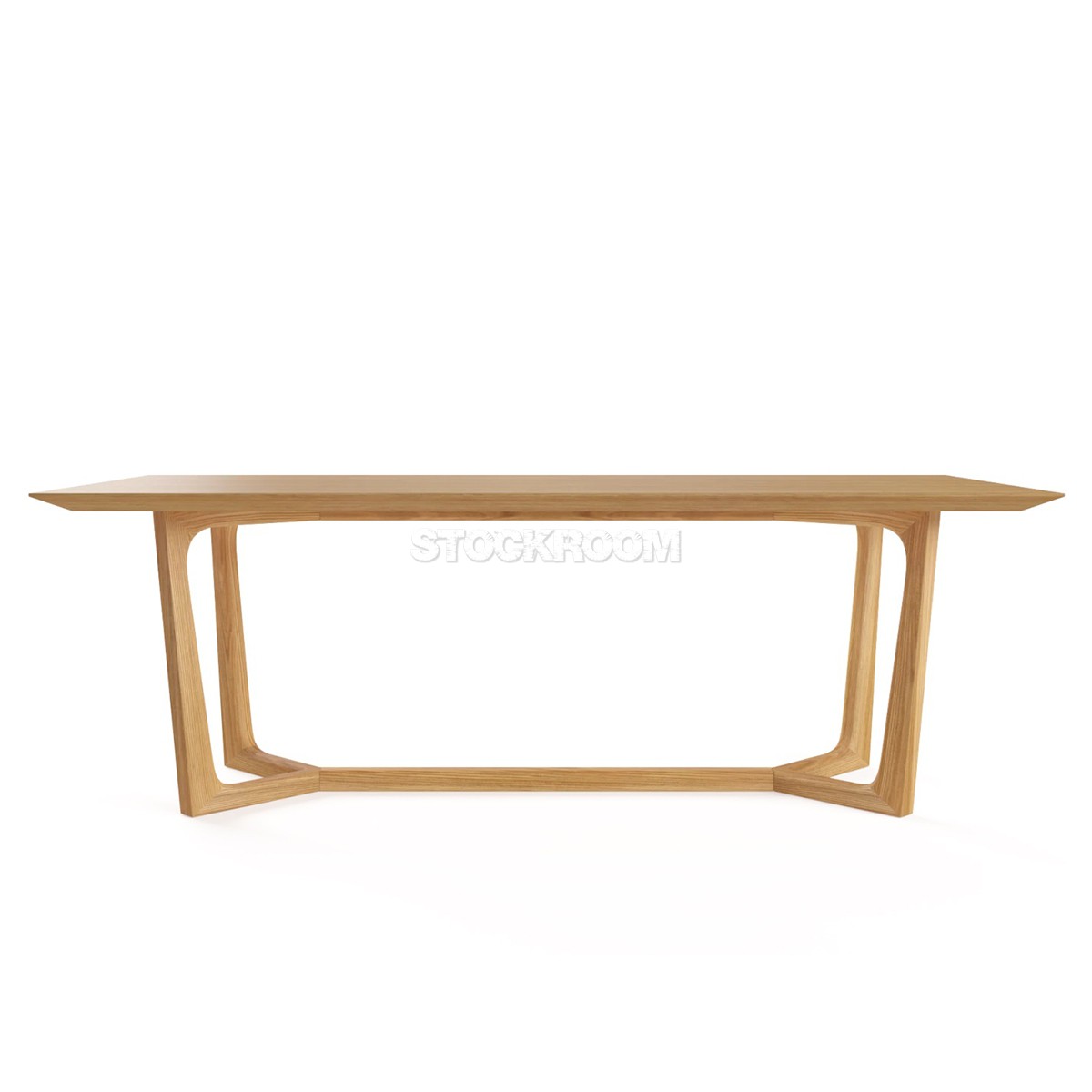 Mari Solid Oak Wood Dining Table