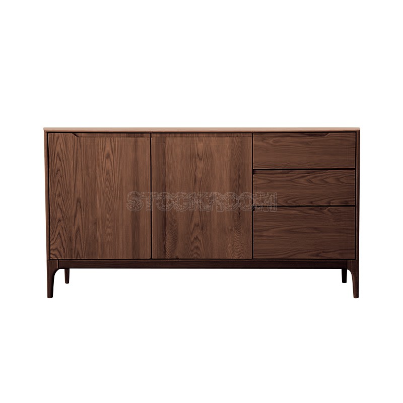 Marianna Solid Oak Wood Sideboard
