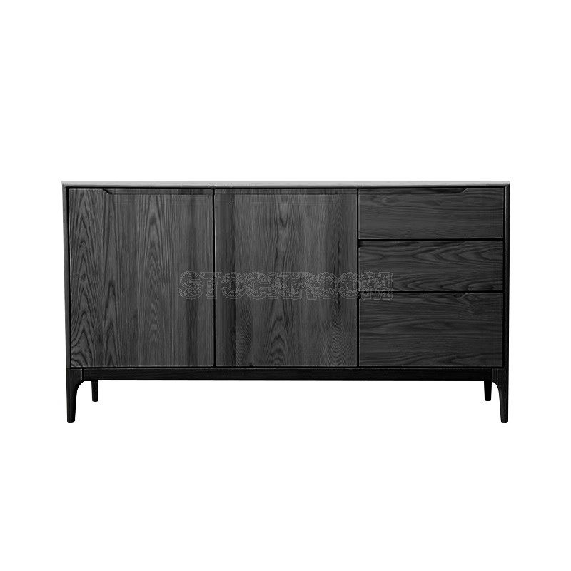 Marianna Solid Oak Wood Sideboard