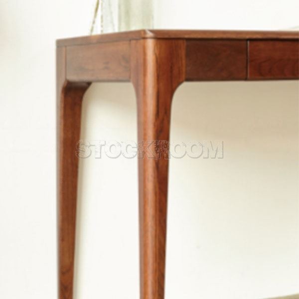 Martin Solid Oak Desk - Oak or Walnut Finish - More Sizes
