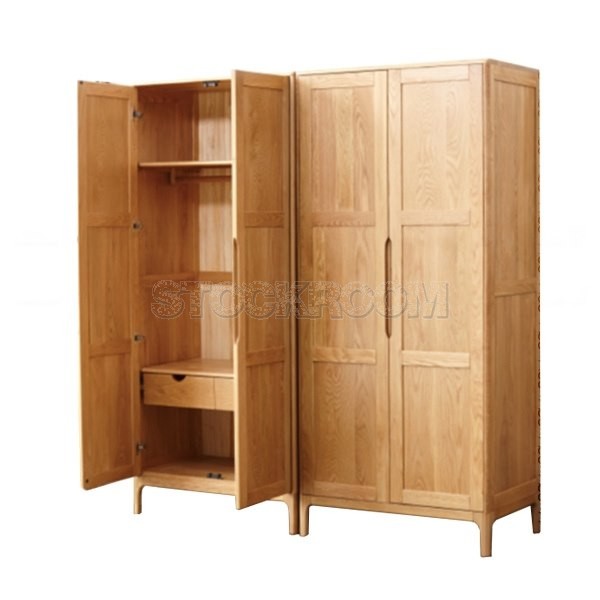 Martin Solid Wood Wardrobe