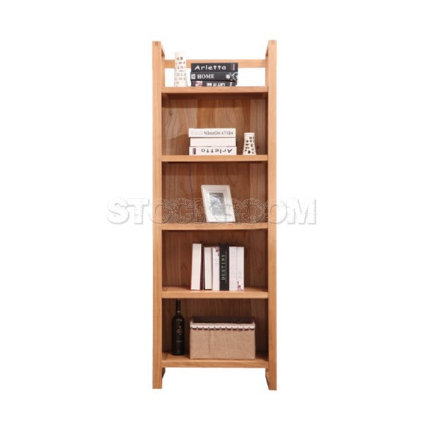 Masaru Solid Oak Wood Bookshelves