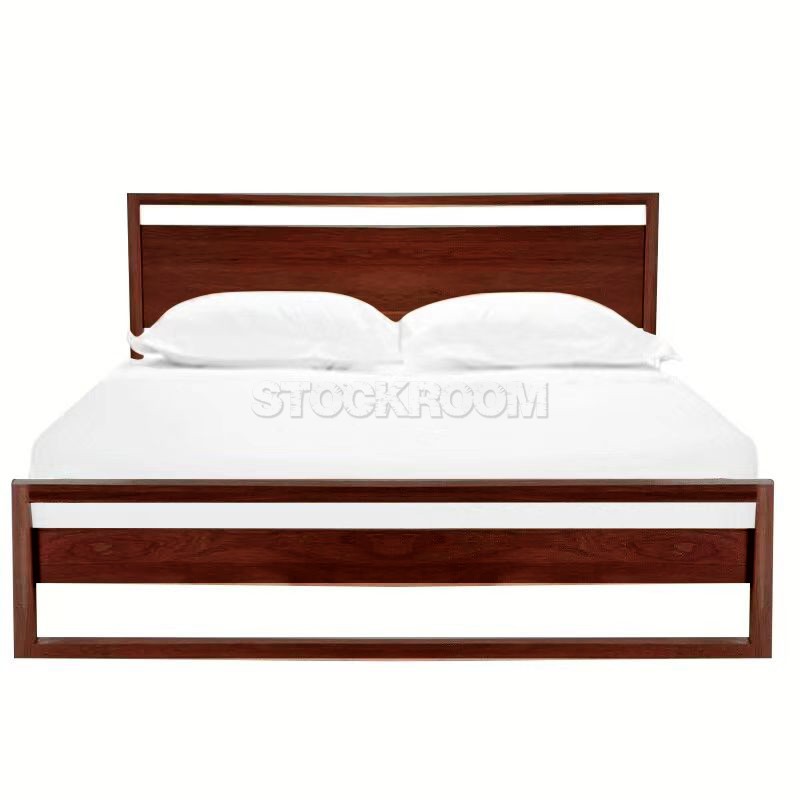 Mason Solid Oak Wood Bed Frame