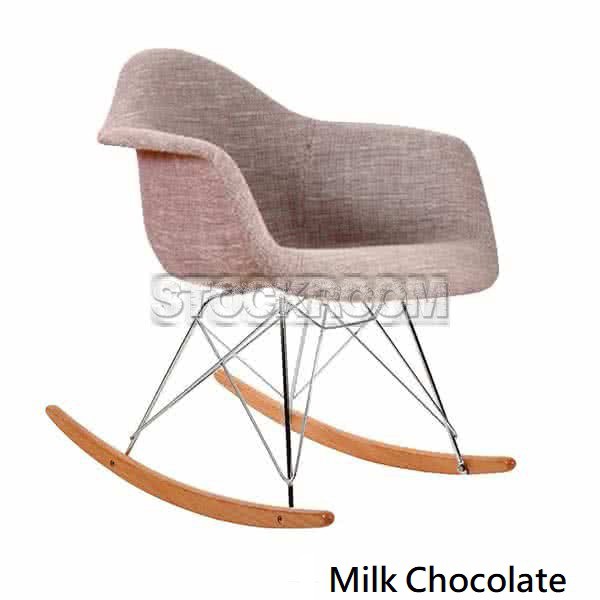 Stockroom Upholstered Fabric RAR Rocking Armchair 